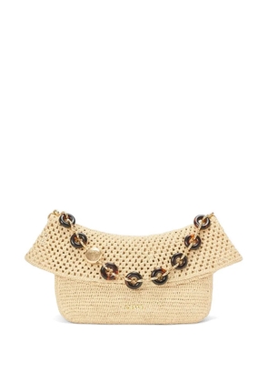 LOEWE Ola woven tote bag - Neutrals