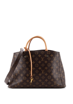 Louis Vuitton Pre-Owned Montaigne Handbag Monogram Canvas GM tote bag - Brown