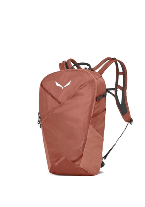 Salewa logo-print backpack - Red