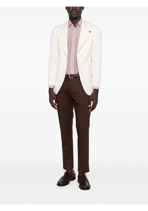 Gabriele Pasini striped-pattern blazer - White