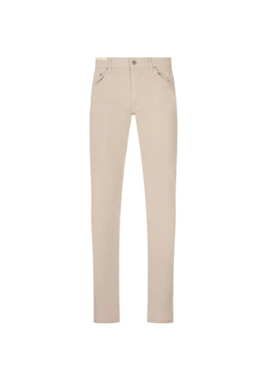PT Torino logo-patch chino pants - Neutrals