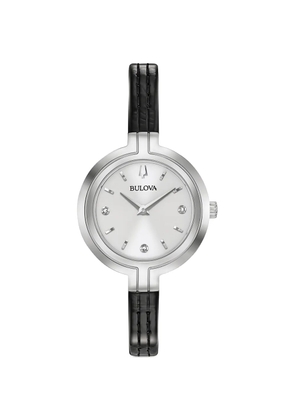 Bulova Rhapsody 30mm diamond watch - Silver