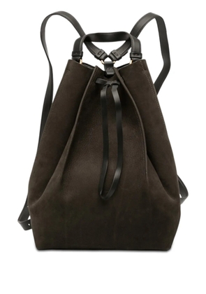 Maison Martin Margiela Pre-Owned 2000-2010 Nubuck Drawstring backpack - Brown