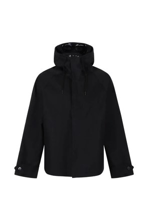 C.P. Company x Mackintosh Goggle-detail hooded jacket - Black