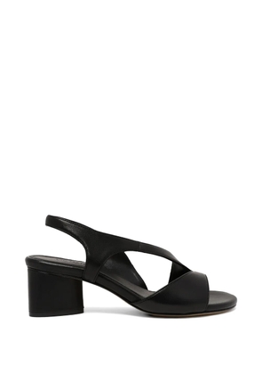 Vic Matie crossover slingback heeled sandals - Black