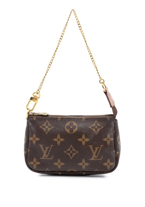 Louis Vuitton Pre-Owned 2021 Monogram Mini Pochette Accessoires handbag - Brown