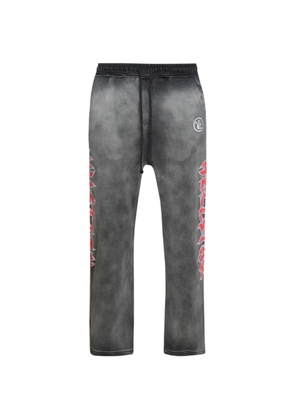 HELLSTAR Stars Shine graffiti-print track pants - Grey