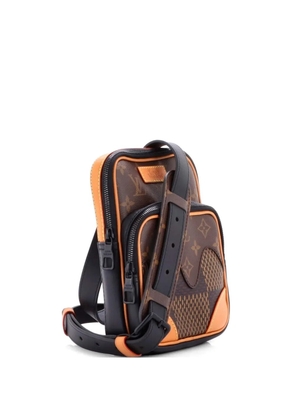 Louis Vuitton Pre-Owned Nigo Amazone Sling Bag Limited Edition Giant Damier and Monogram Canvas crossbody bag - Brown