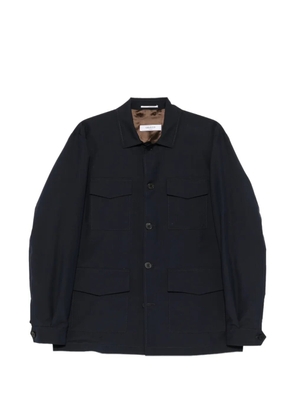 Greyed Voyager buttoned overshirt - Blue