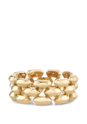 Lizzie Mandler Fine Jewelry Cleo three-row ring - Gold