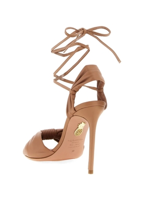 Aquazzura Carina tie-fastening sandals - Pink