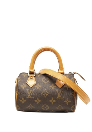 Louis Vuitton Pre-Owned 1995 Monogram Nano Speedy Bandouliere satchel - Brown