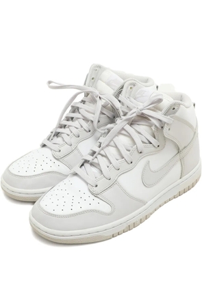 Nike Vintage Dunk High Retro leather sneakers - White