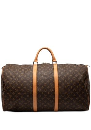 Louis Vuitton Pre-Owned 1992 Monogram Keepall 60 travel bag - Brown