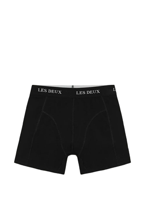 Les Deux Warren logo-waistband boxers (pack of two) - Black