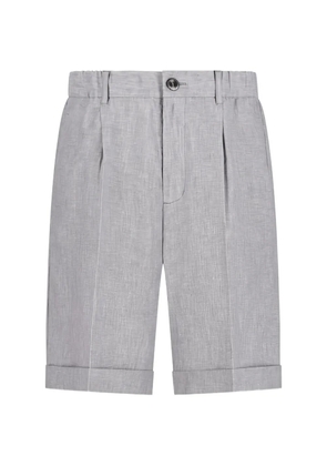 Herno pleated shorts - Grey