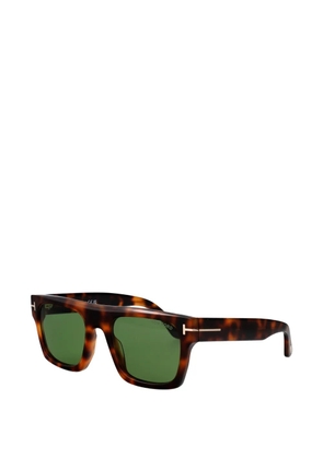 TOM FORD Eyewear Cyrus tortoiseshell-effect sunglasses - Brown