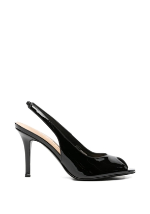 GUESS USA peep-toe sandals - Black