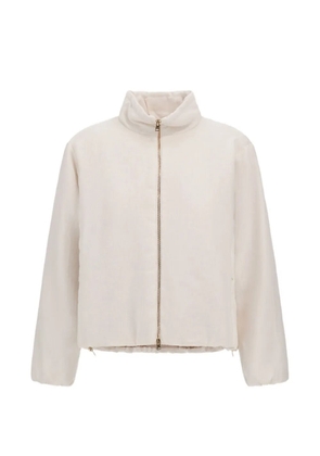 Herno water-repellent linen jacket - White