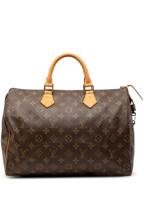 Louis Vuitton Pre-Owned 2002 Monogram Speedy 35 boston bag - Brown
