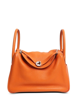 Hermès Pre-Owned 2011 Lindy leather shoulder bag - Orange