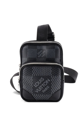 Louis Vuitton Pre-Owned Amazone Sling Bag Limited Edition Damier Graphite 3D crossbody bag - Black