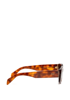 Retrosuperfuture rectangle-frame sunglasses - Brown