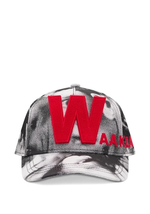 Walter Van Beirendonck logo-patch baseball cap - Black