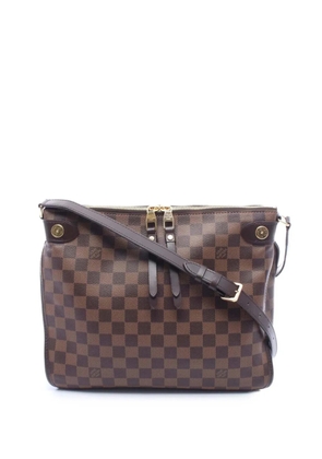 Louis Vuitton Pre-Owned 2017 Damier Ebene Duomo crossbody bag - Brown