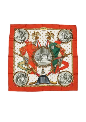 Hermès Pre-Owned 2000-2020 Napoleon Silk Scarf scarves - Orange