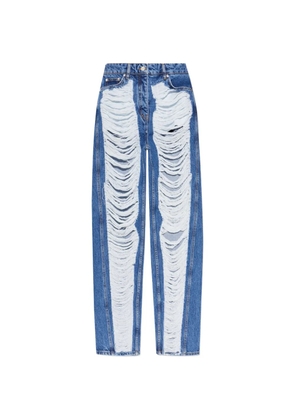 IRO distressed wide-leg jeans - Blue