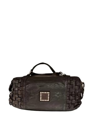 Campomaggi Rachele woven-leather shoulder bag - Brown