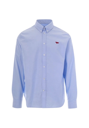 Maison Kitsuné button-down shirt - Blue