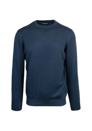 Barbour logo-embroidered sweater - Blue