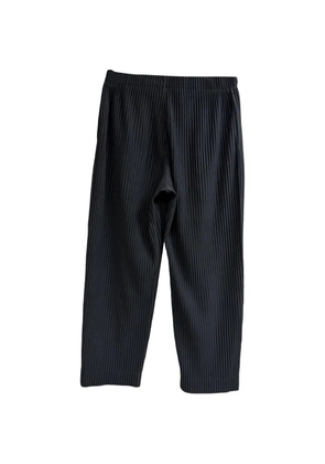 Issey Miyake Pre-Owned Homme Plissé pleated trousers - Black