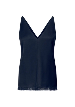 FFORME Emory fringe-trim blouse - Black