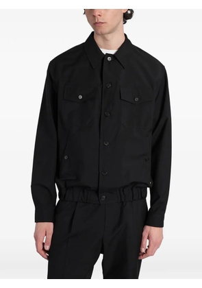 Greyed Niko elasticated-hem jacket - Black