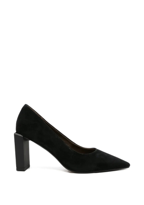 SERGIO MORETTI FIRENZE pointed-toe block-heel pumps - Black