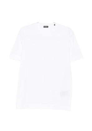 Zegna crewneck short-sleeve T-shirt - White