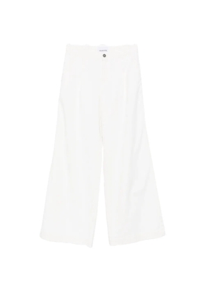 GOD SAVE DENIM Calliope pleated jeans - White