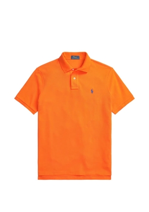 Polo Ralph Lauren embroidered-logo piqué polo shirt - Orange