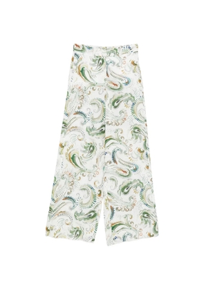 Marella Domino belt-loop pocket trousers - White