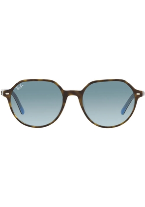 Ray-Ban Thalia round frame sunglasses - Brown