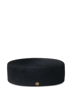 MAISON KRASNOVA velvet-felt pillbox hat - Black