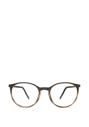 Silhouette round-frame glasses - Brown