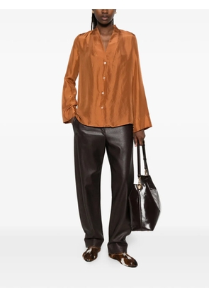Forte Forte long-sleeves shirt - Brown
