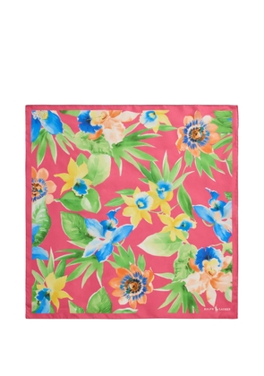 Polo Ralph Lauren floral-print pocket square - Pink