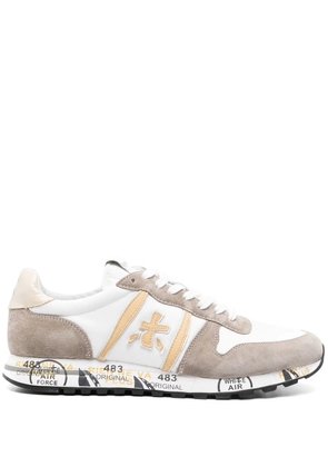 Premiata Eric leather low-top sneakers - Neutrals