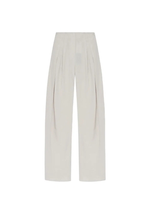 IRO pleated wide-leg trousers - Grey