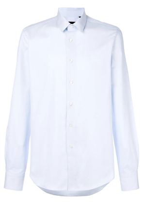 Dell'oglio curved hem shirt - Blue